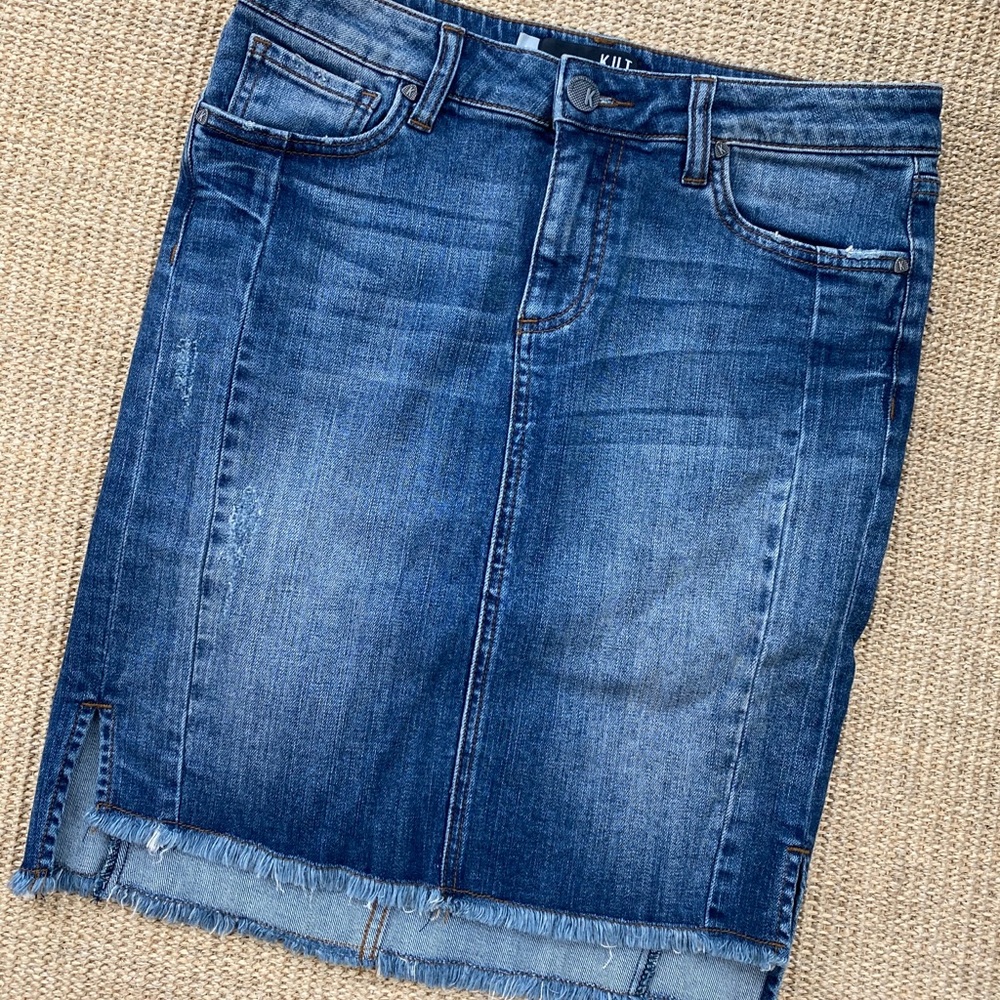 KUT denim skirt size 4